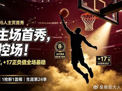 詹姆斯76人主场首秀表现亮眼